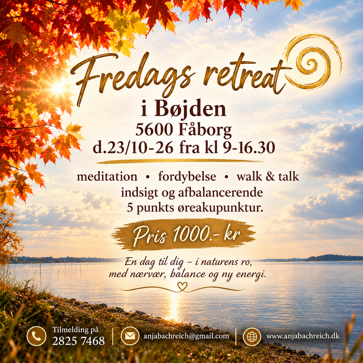 Fredags retreat Bøjden (Billet)